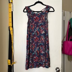Paisley printed Loft dress